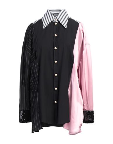 Shop Dolce & Gabbana Woman Shirt Black Size 12 Cotton, Silk, Lyocell, Polyester