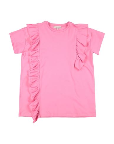 Pucci Toddler Girl T-shirt Pink Size 6 Cotton In Pink