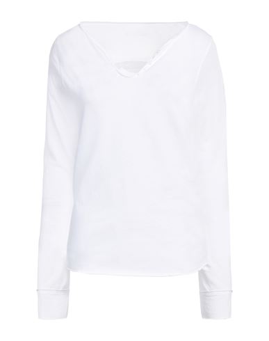Zadig & Voltaire Woman T-shirt White Size S Cotton