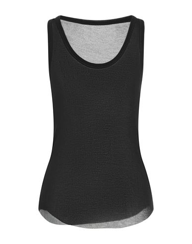 Zadig & Voltaire Woman Tank Top Black Size S Modal