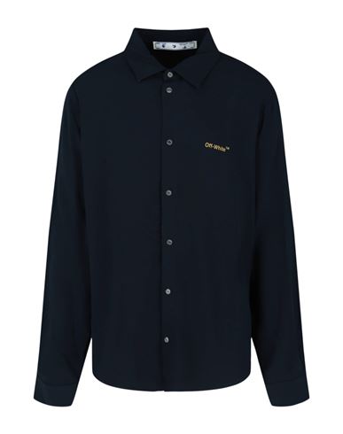 Off-white Holiday Button-up Shirt In Blue