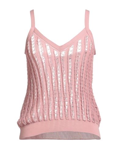 Ballantyne Woman Top Antique Rose Size 6 Cotton In Pink