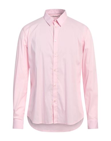 Shop Officina 36 Man Shirt Pink Size Xxl Cotton