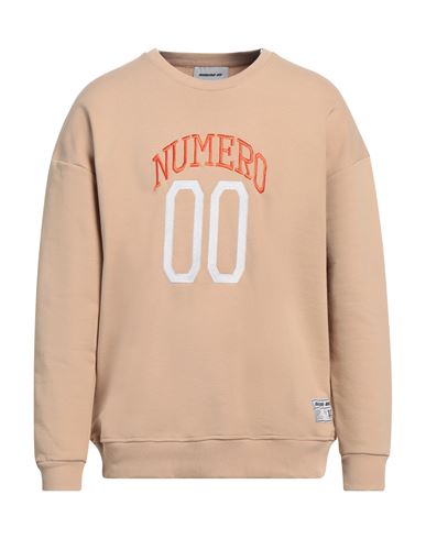 Shop Numero 00 Man Sweatshirt Beige Size L Cotton
