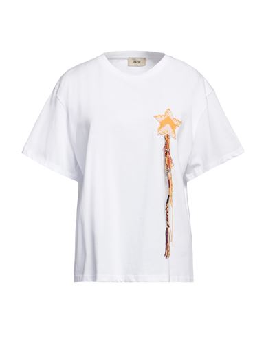 Akep Woman T-shirt White Size M Cotton