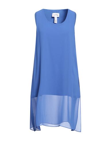Joseph Ribkoff Woman Mini Dress Azure Size 12 Polyester, Elastane In Blue