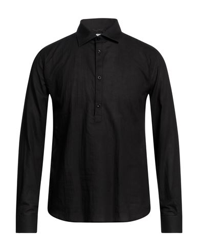 Shop Stilosophy Man Shirt Black Size M Cotton