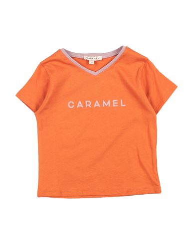 Caramel Babies'  Toddler Boy T-shirt Orange Size 6 Cotton