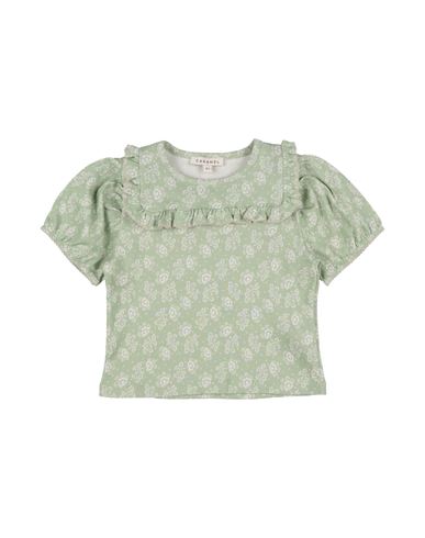 Caramel Babies'  Toddler Girl T-shirt Light Green Size 6 Cotton