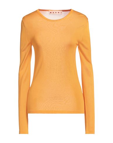 Shop Marni Woman T-shirt Orange Size 6 Viscose