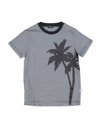 Il Gufo Toddler Boy T-shirt Navy Blue Size 6 Cotton In Navy Blue
