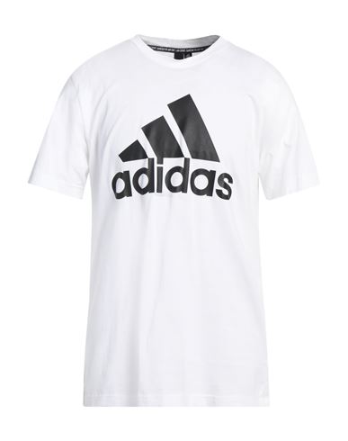 Adidas Originals Adidas Man T-shirt White Size L Cotton