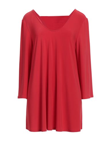 Shop Joseph Ribkoff Woman Top Red Size 14 Polyester, Elastane
