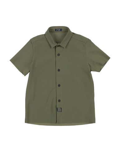 Il Gufo Toddler Girl Shirt Military Green Size 6 Polyamide, Elastane In Green