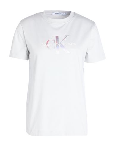 Camiseta Mujer Gris perla XS Mujer