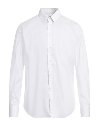 Shop Alessandro Gherardi Man Shirt Beige Size 16 Cotton, Polyamide, Elastane