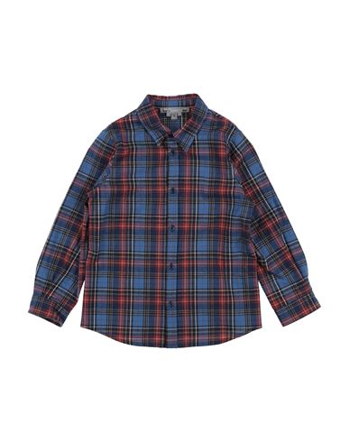 Shop Bonpoint Toddler Boy Shirt Blue Size 4 Cotton