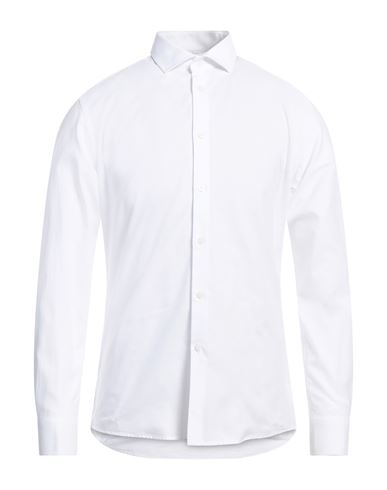 Shop Grey Daniele Alessandrini Man Shirt White Size 15 ¾ Cotton