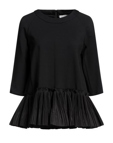 Shop Meimeij Woman Top Black Size 4 Viscose, Polyamide, Elastane, Polyester
