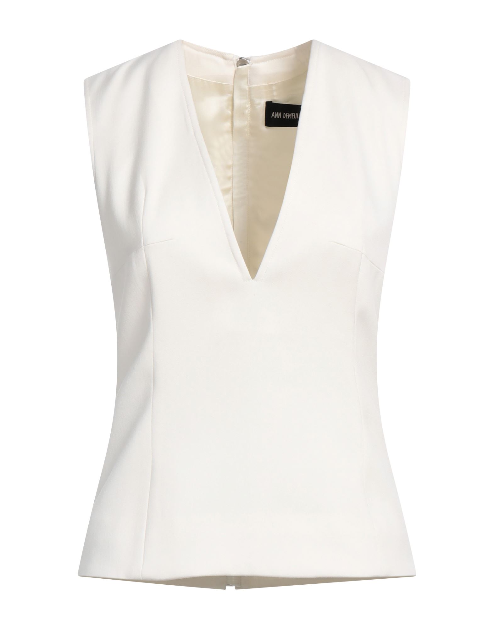 ԥ볫ANN DEMEULEMEESTER ǥ ȥåץ ۥ磻 40 С󥦡 98% / ʥ 2%