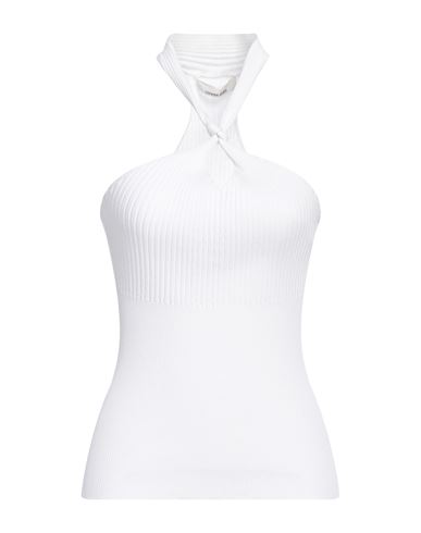 Liviana Conti Woman Top White Size 6 Viscose, Polyamide