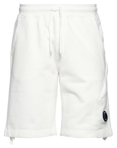 Shop Emporio Armani For C.p. Company Emporio Armani For C. P. Company Man Shorts & Bermuda Shorts White Size 3xl Cotton