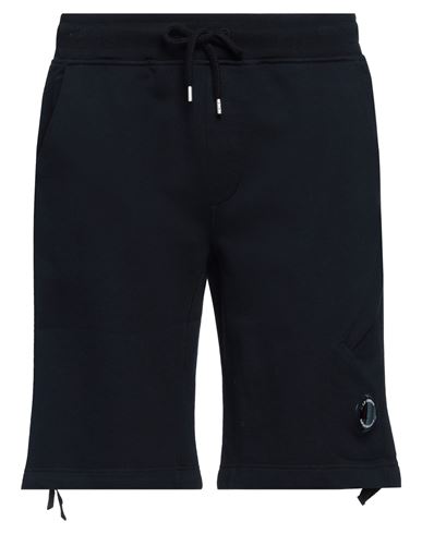 Shop Emporio Armani For C.p. Company Emporio Armani For C. P. Company Man Shorts & Bermuda Shorts Navy Blue Size S Cotton