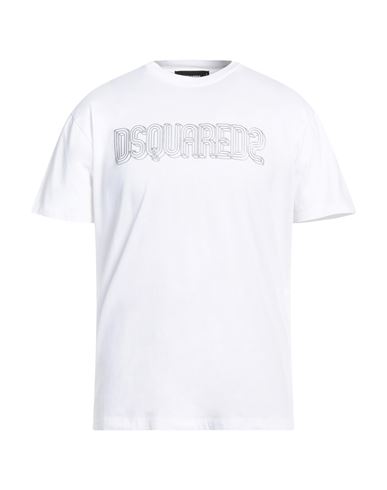 Dsquared2 Logo-print Cotton T-shirt In White
