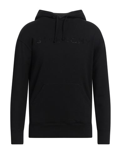 Givenchy Hoodie With Rhinestone-studded Logo In Black