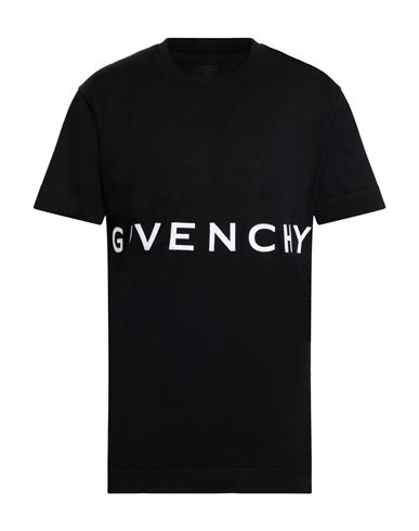 Givenchy Man T-shirt Black Size S Cotton In Black