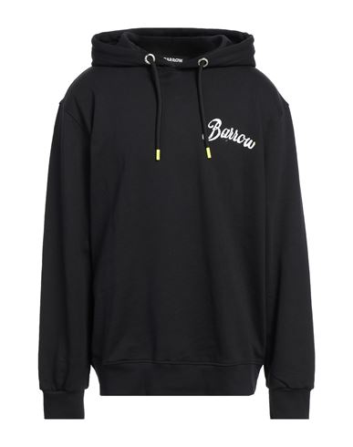 Barrow Man Sweatshirt Black Size Xl Cotton In Black