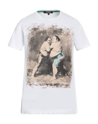 Shop Trussardi Action Man T-shirt White Size M Cotton