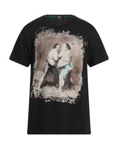 Shop Trussardi Action Man T-shirt Black Size Xl Cotton
