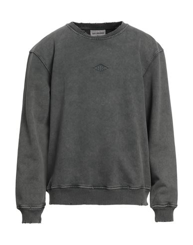 Shop Han Kjobenhavn Han Kjøbenhavn Man Sweatshirt Lead Size Xl Organic Cotton In Grey