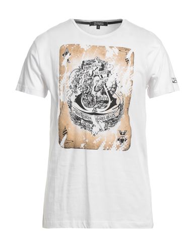 Trussardi Action Man T-shirt White Size L Cotton