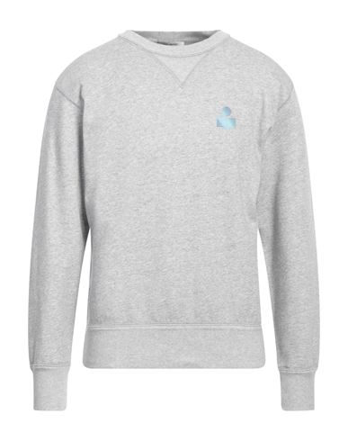 Shop Isabel Marant Man Sweatshirt Light Grey Size S Cotton, Polyester, Polyamide