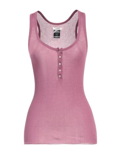 Shop Isabel Marant Woman Tank Top Pastel Pink Size L Cotton