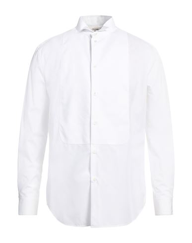 Celine Man Shirt White Size 17 Cotton