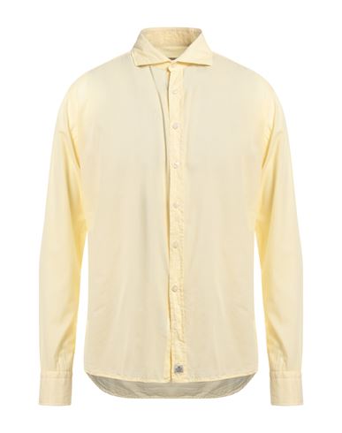 Shop Sonrisa Man Shirt Yellow Size L Cotton
