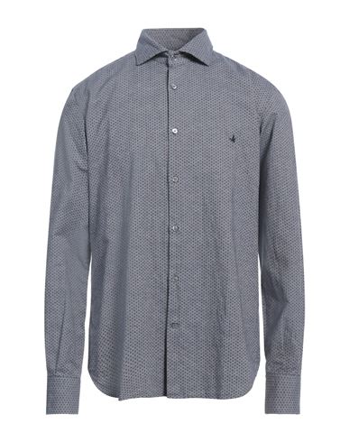 Shop Brooksfield Man Shirt Grey Size 17 ½ Cotton