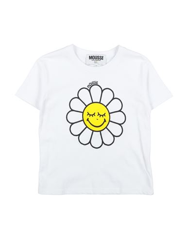 Shop Mousse Dans La Bouche Toddler Girl T-shirt White Size 4 Cotton