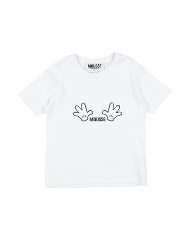 Shop Mousse Dans La Bouche Toddler Boy T-shirt White Size 6 Cotton
