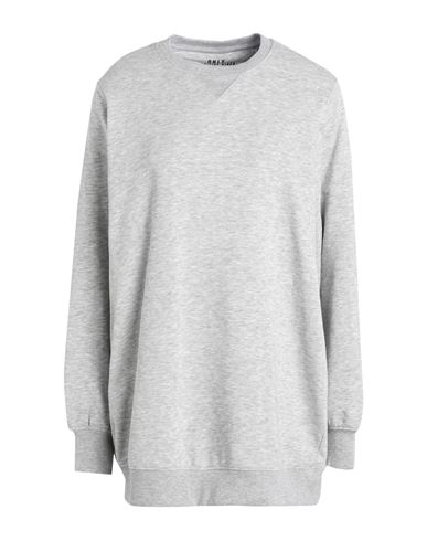 Only Woman Sweatshirt Grey Size Xl Cotton, Polyester, Viscose