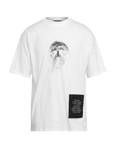 Shop Isabel Benenato Man T-shirt White Size Xl Cotton