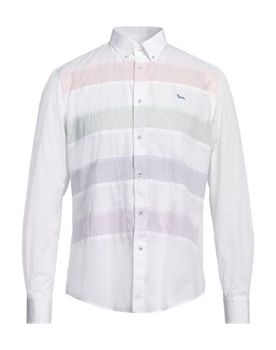 Harmont & Blaine Man Shirt White Size 3xl Cotton In White