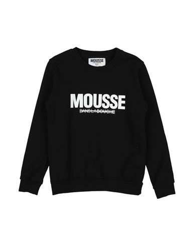 Shop Mousse Dans La Bouche Toddler Boy Sweatshirt Black Size 6 Cotton