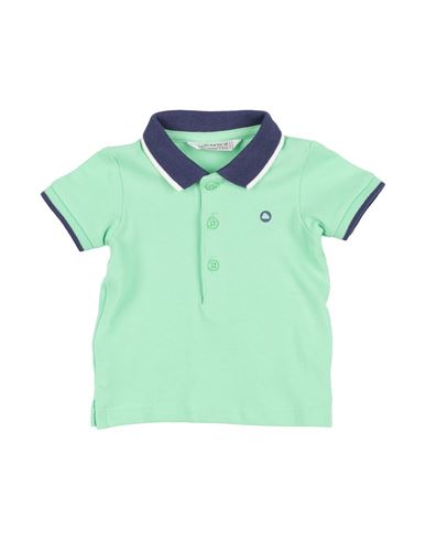 Shop Mayoral Newborn Boy Polo Shirt Light Green Size 1 Cotton, Elastane