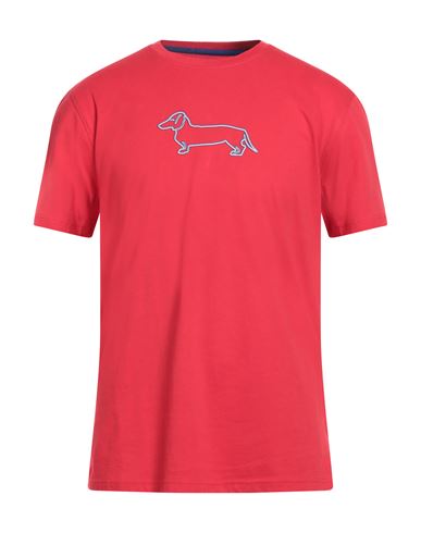 Harmont & Blaine Man T-shirt Red Size Xl Cotton In Red