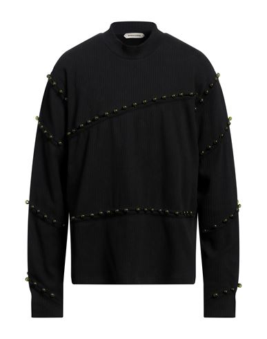Shop Namacheko Man Sweatshirt Black Size L Cotton, Elastane