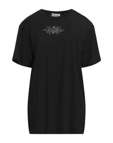 Shop Collina Strada Woman T-shirt Black Size Xl Organic Cotton